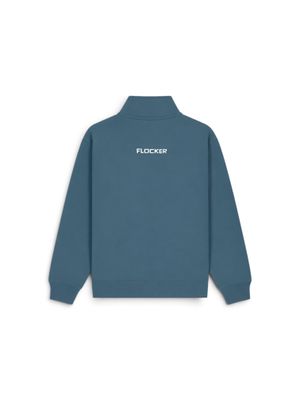 Flockers Quarter Zip Hoodie | Heavyweight Embroidered Pullover | Baaad Flockers®