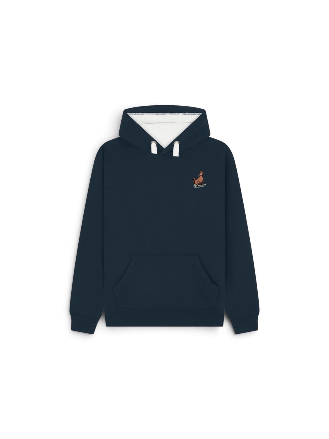 Nag Nag Nag Hoodie | Funny Horse Lover Hoodie | Baaad Flockers®, Colour: French Navy, Size: XS