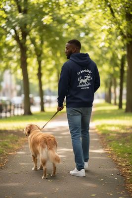 I'm Barking So Is My Dog | Full Zipped Hoodie | Flockers