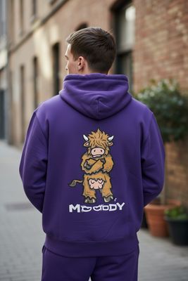 Heffie Highland Cow | Rugged Hoodie | Flockers