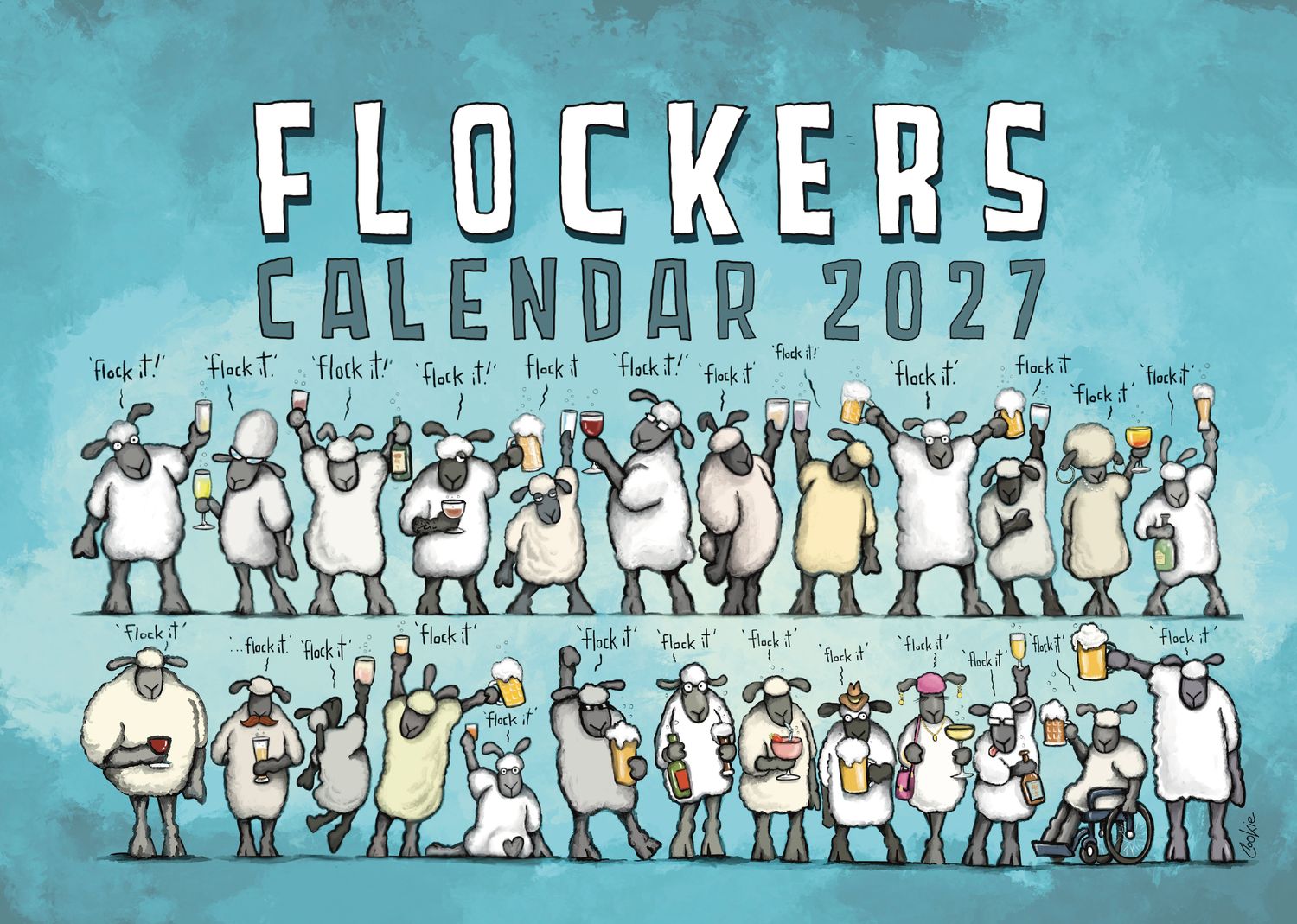 Wall Calendar 2027 | Flocker