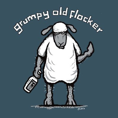 Flockers Fridge Magnet | Grumpy Old Flocker