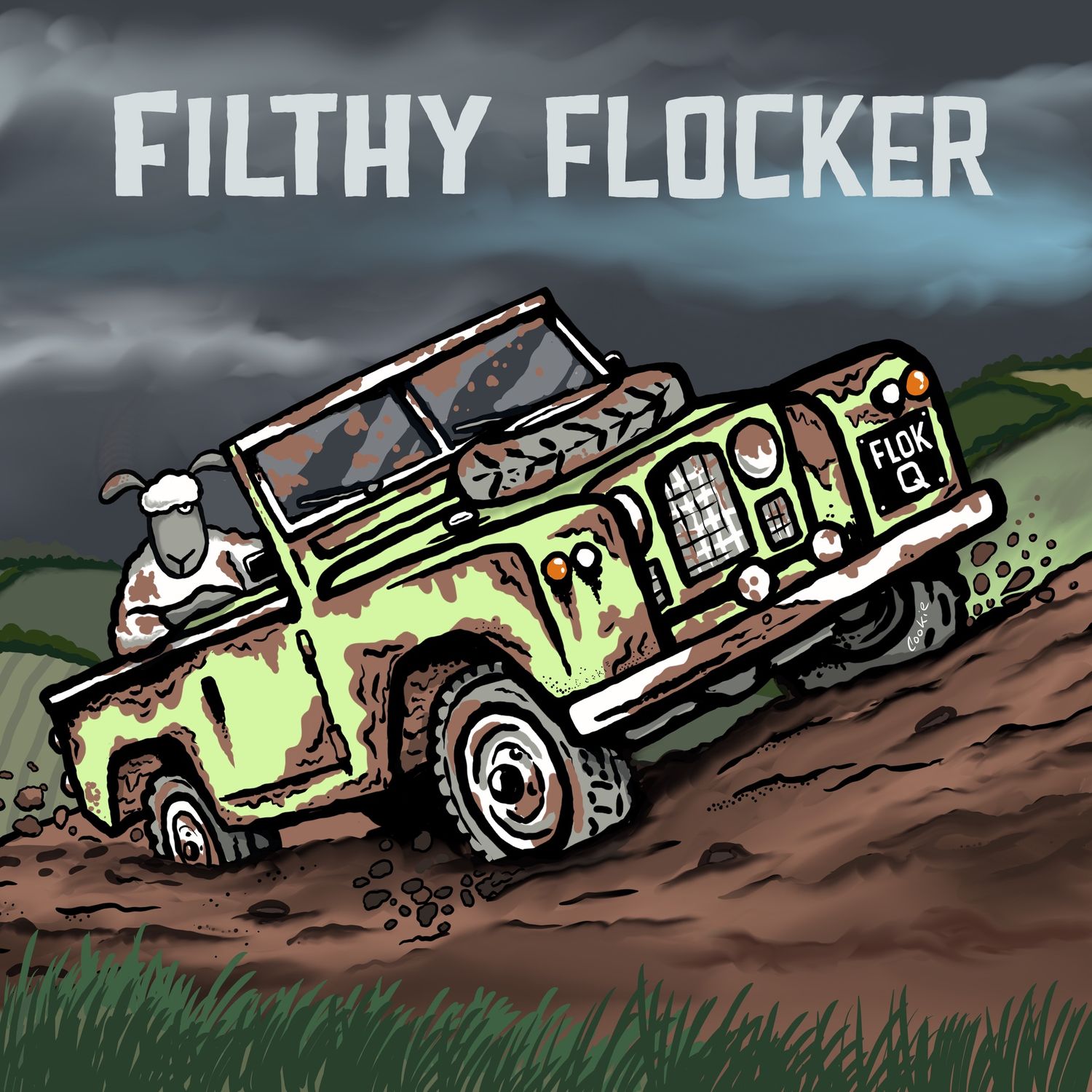Flockers Fridge Magnet | Filthy Flocker