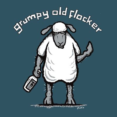 Flockers Coaster | Grumpy Old Flocker