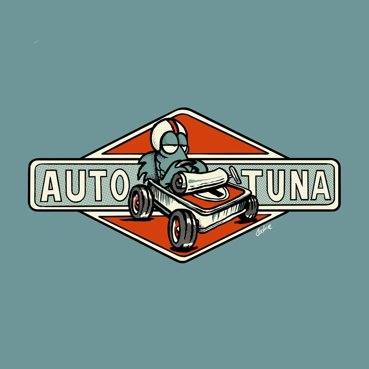 Cookie Classics Metal Sign | Auto Tuna