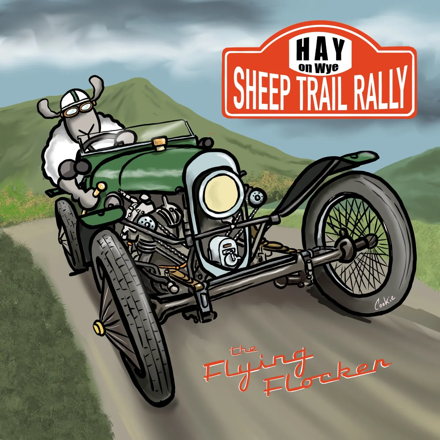 Flockers Coaster | Sheep Rally Car