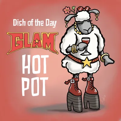 Flockers Coaster | Glam Hot Pot