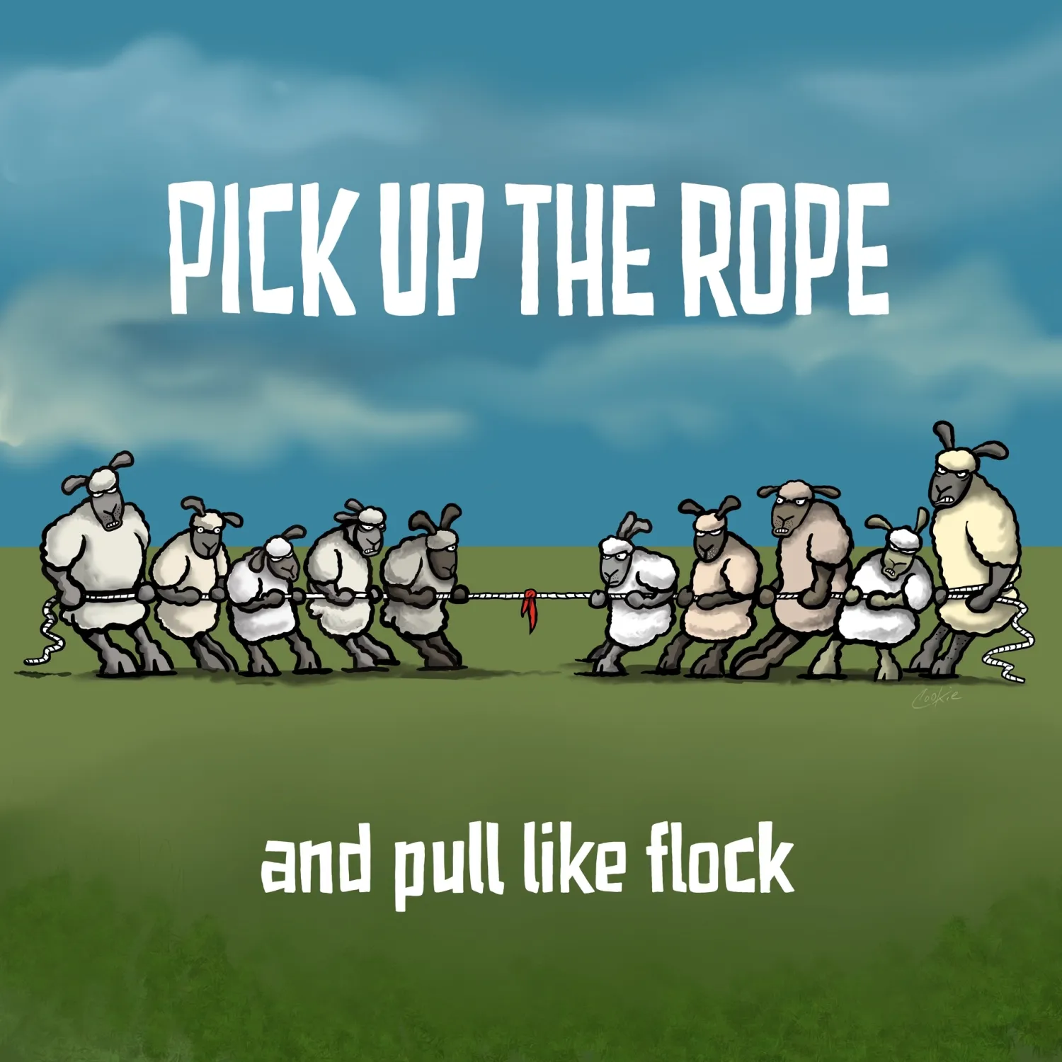 Flockers Coaster | Pick Up The Rope