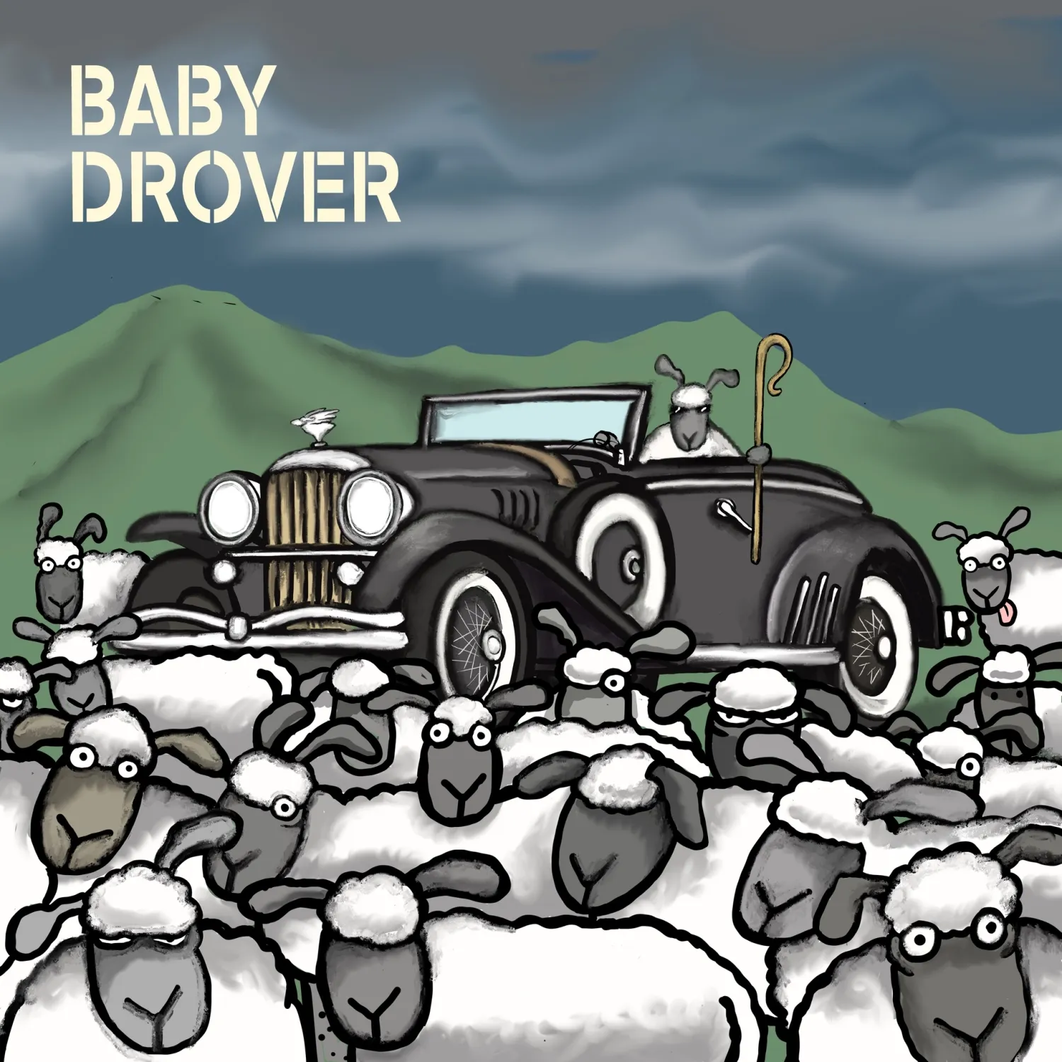 Flockers Fridge Magnet | Baby Drover