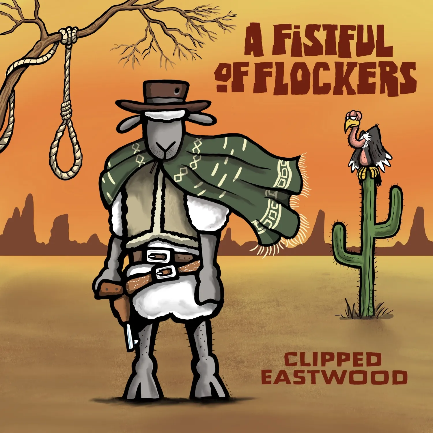 Flockers Fridge Magnet | Fistful of Flockers