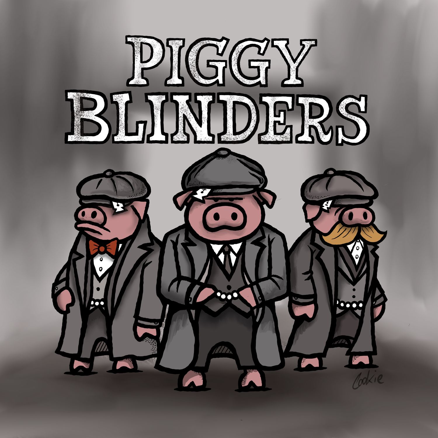 Flockers Coaster | Piggy Blinders
