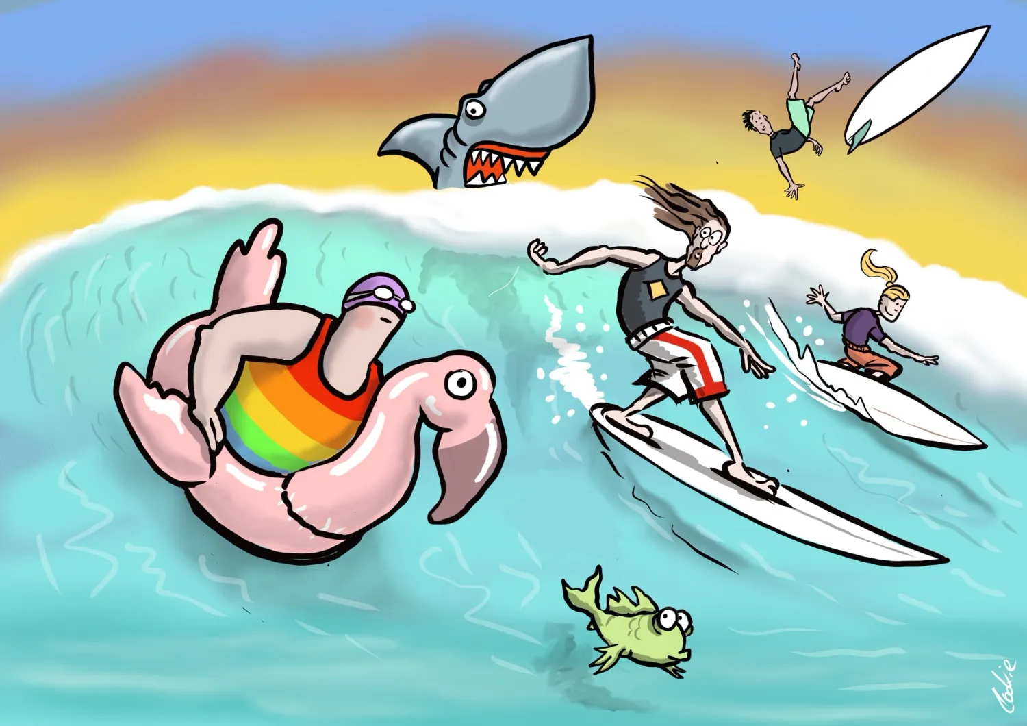 Kimmer Coaster | Sea Swim