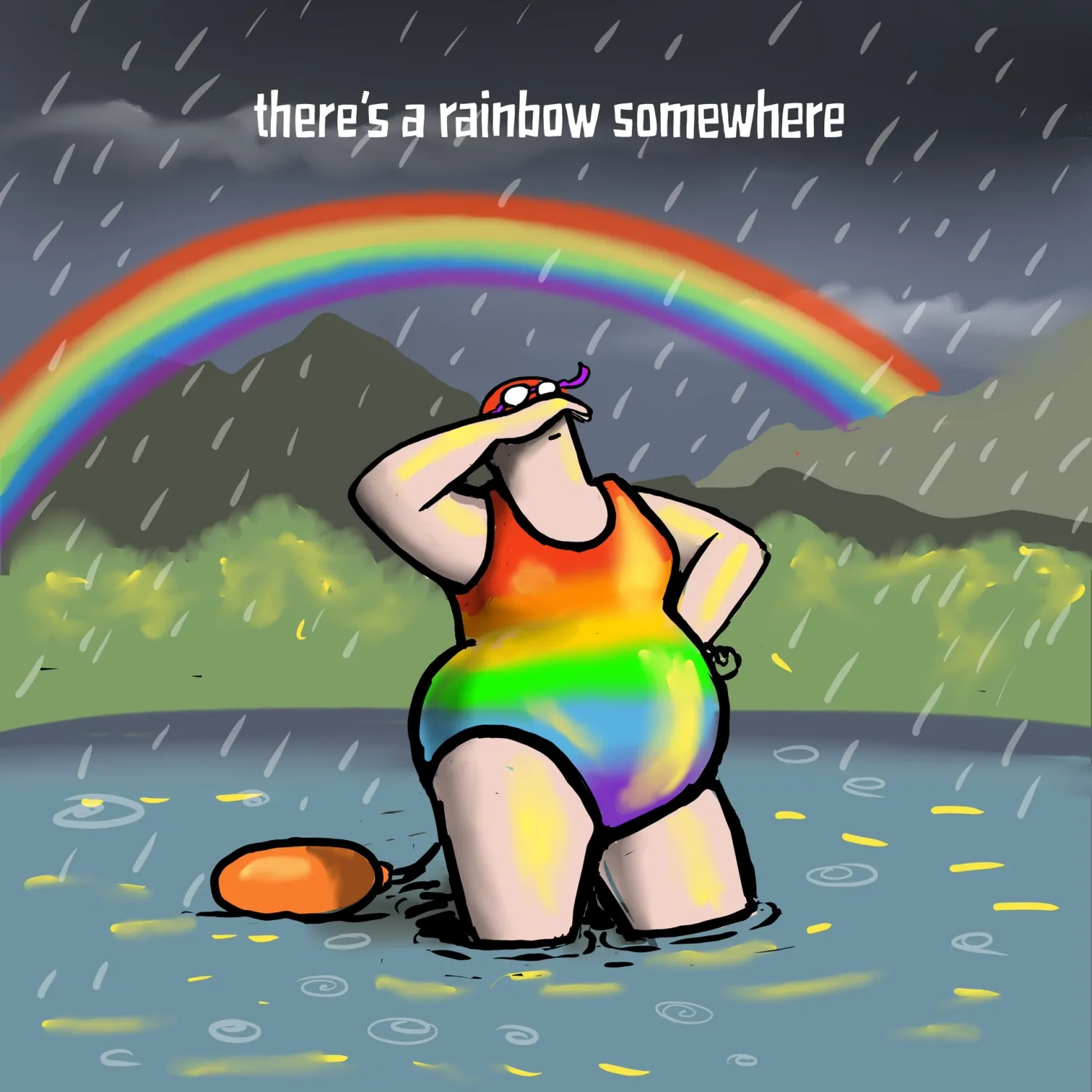 Kimmer Coaster | There's A Rainbow Somewhere