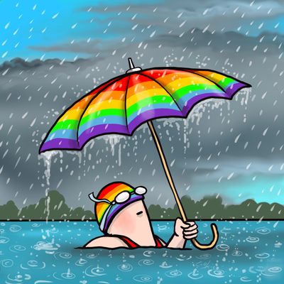Kimmer Metal Sign | As Wet As It Gets