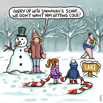 Kimmer Metal Sign | Snowman