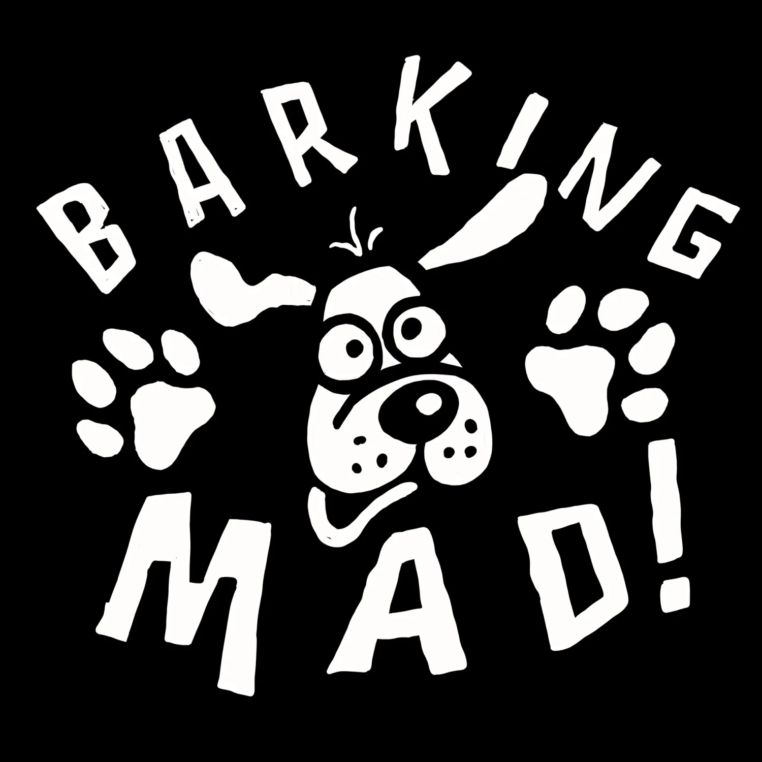 Barking Mad Coaster - Logo