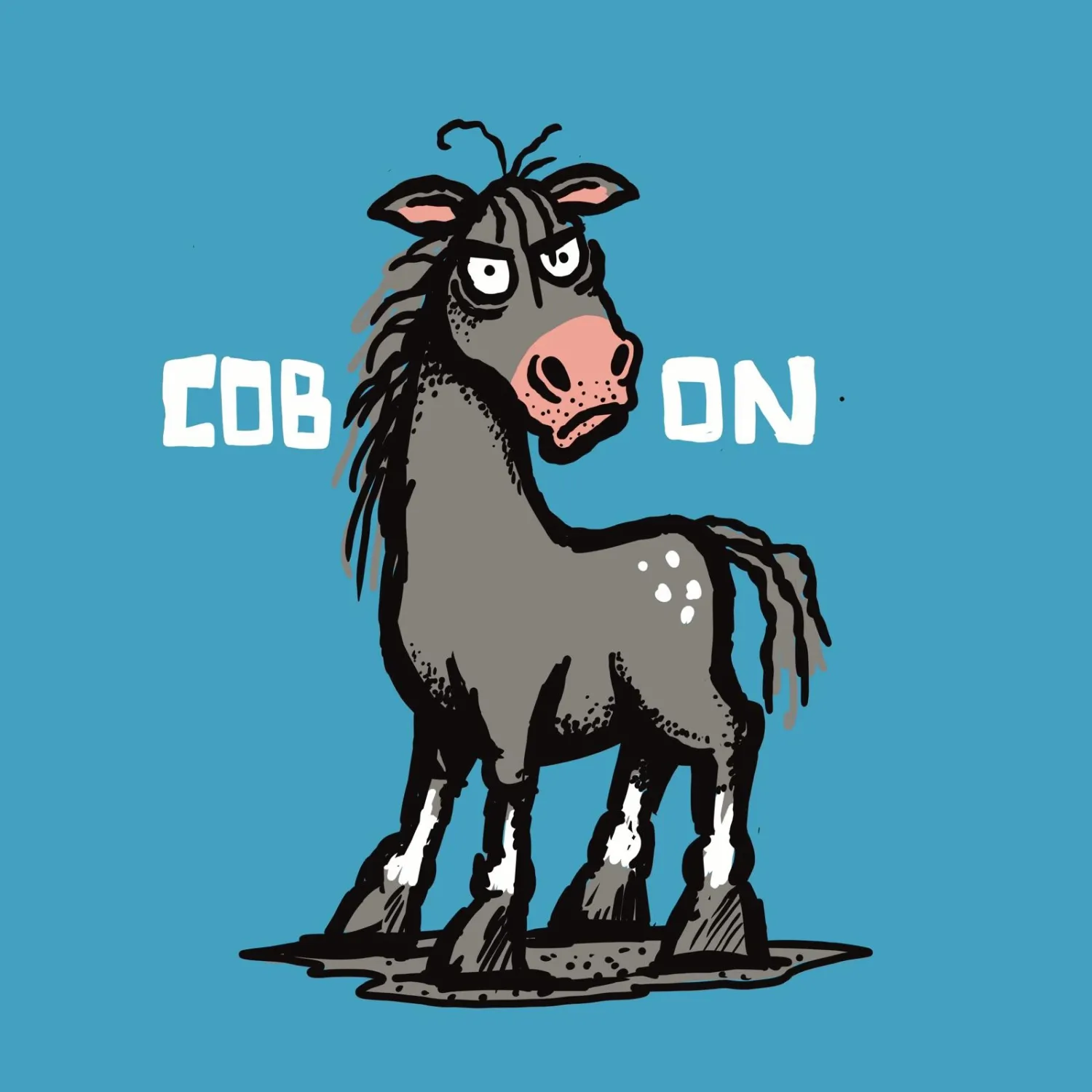 Mooody Fridge Magnet | Cob On!