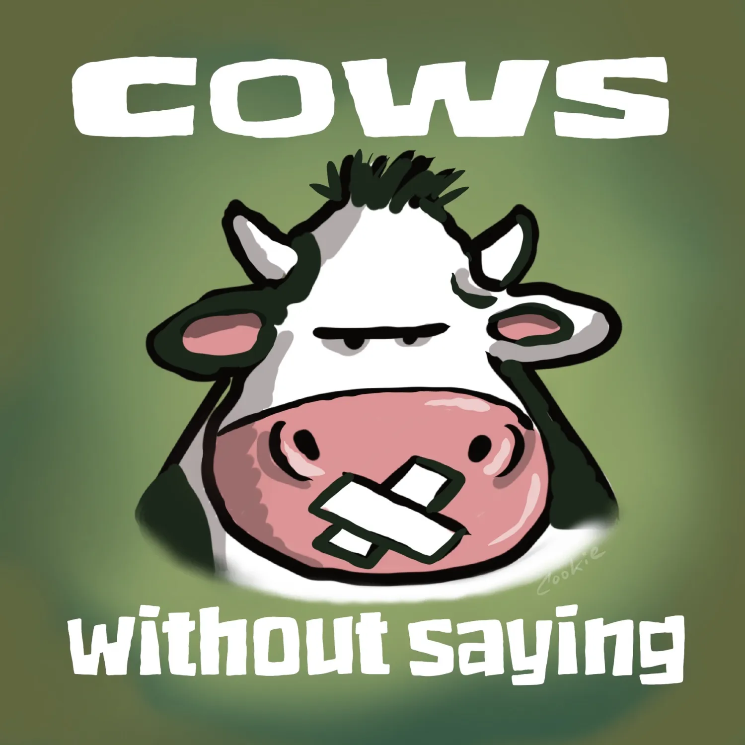 Mooody Fridge Magnet | Cows Without Saying