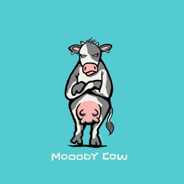 Mooody Fridge Magnet | Mooody Milky