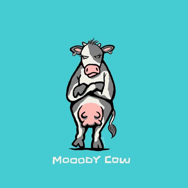 Mooody Fridge Magnet | Mooody Milky