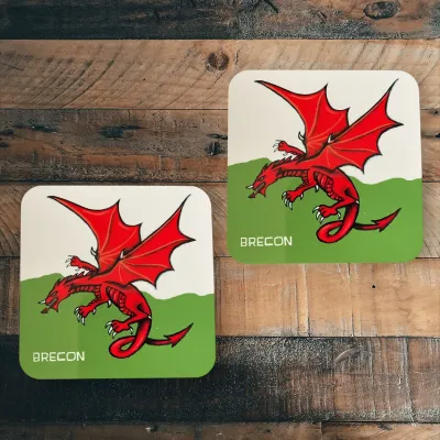 Flocker | Brecon Dragon | Coaster