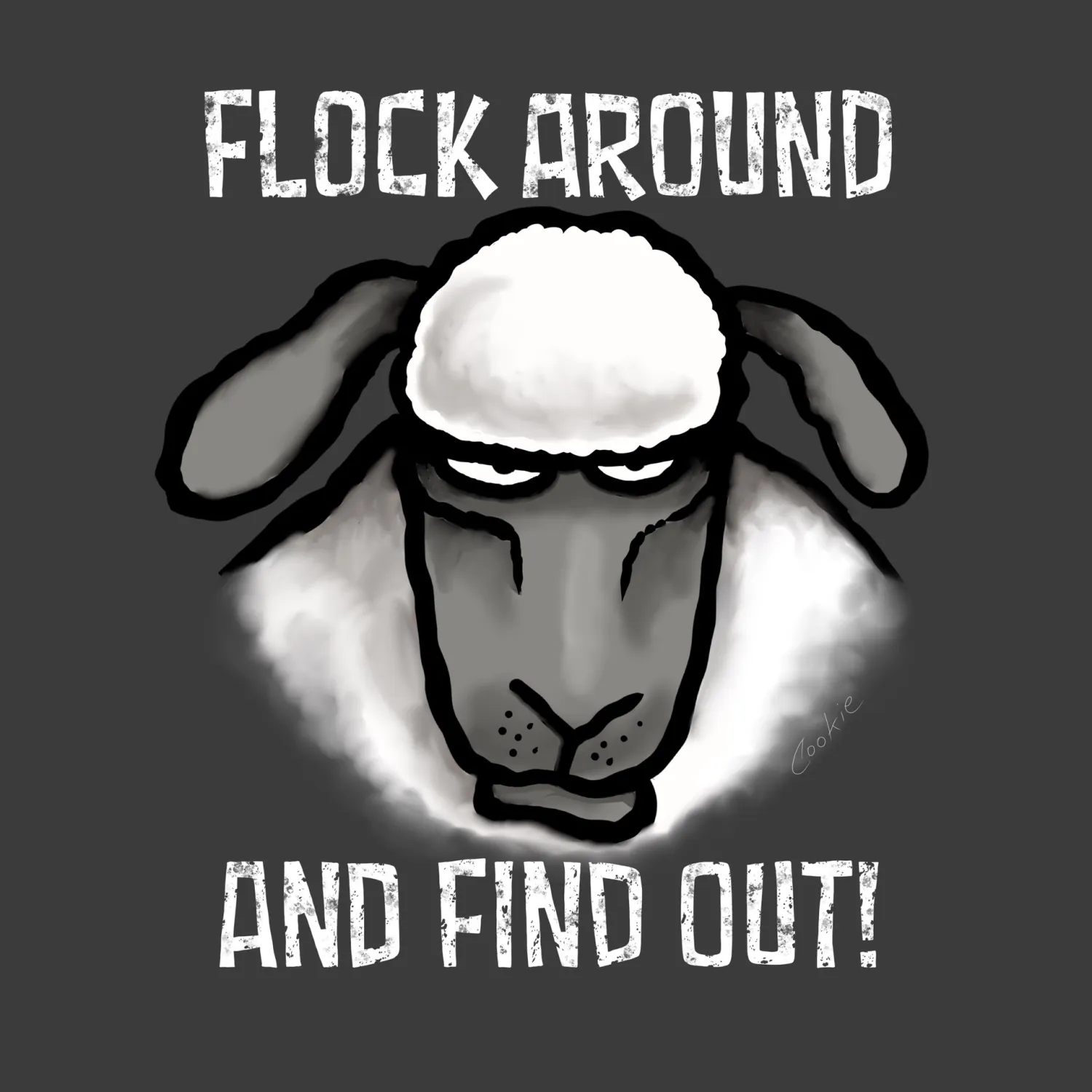 Flockers Fridge Magnet | Flock Around and Find Out