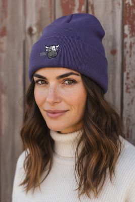 Total Bull® Beanie | Cuffed Winter Hat with Bull Logo | Gifts for Him