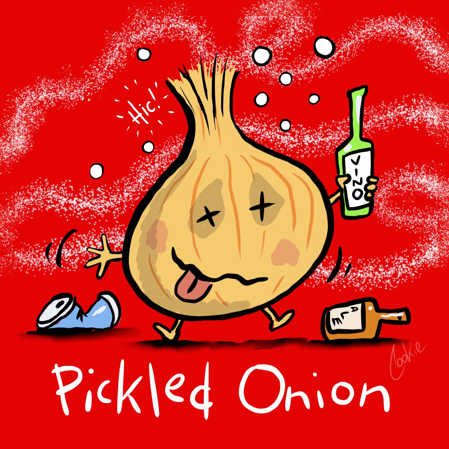 Flockers Fridge Magnet | Pickled Onion