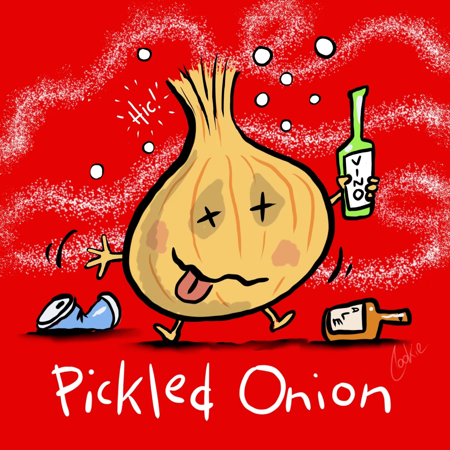 Flockers Coaster | Pickled Onion
