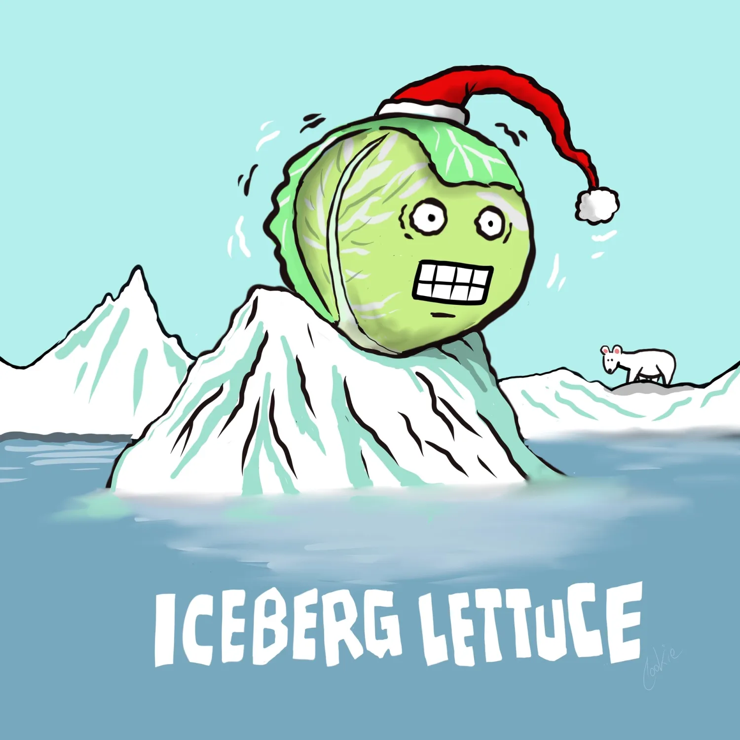 Flockers Coaster | Iceberg Lettuce