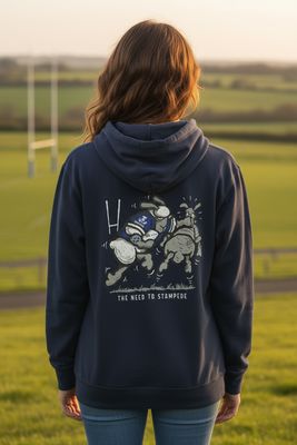 Rugby Stampede Scotland | Rugged Hoodie | Flockers