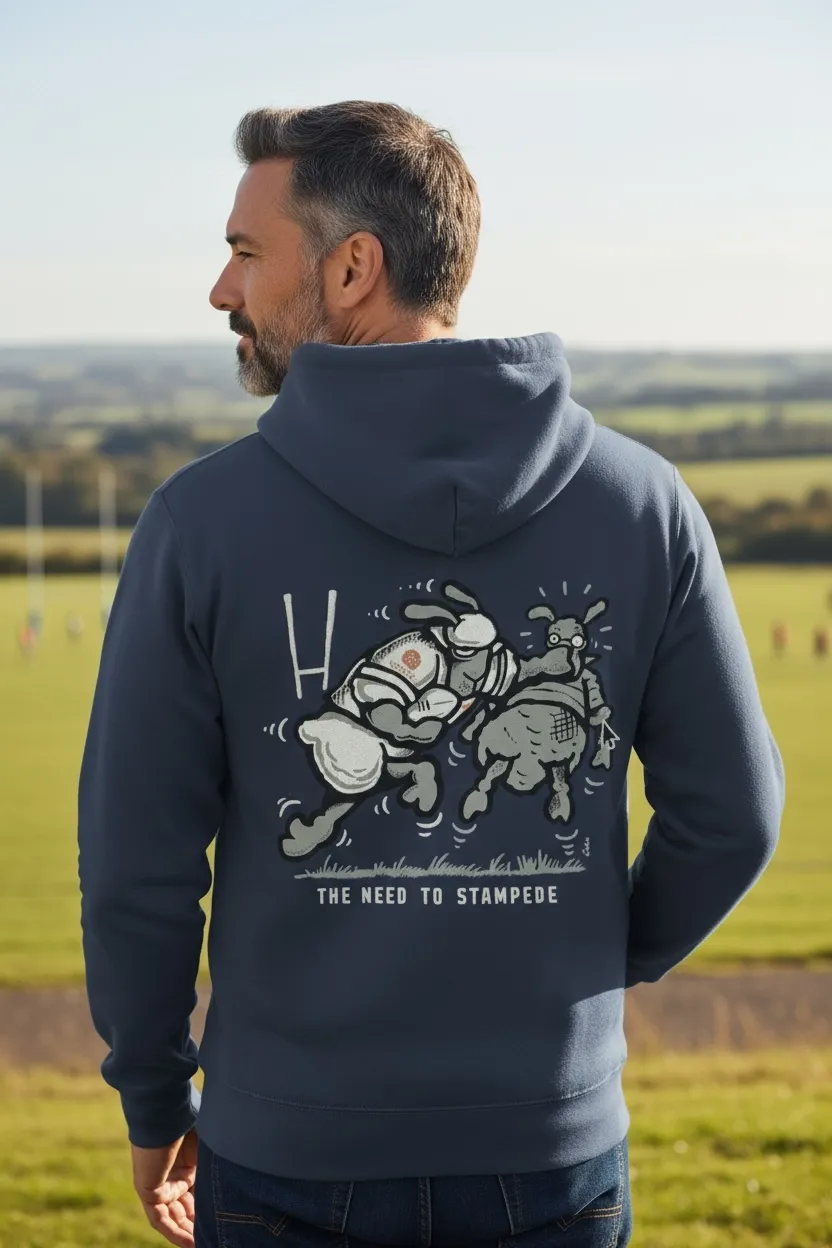 Stampede - England |  Rugged Hoodie | Flockers