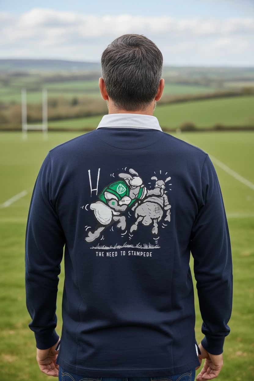 Stampede Ireland |  Long-Sleeved Rugby Shirt | Flockers