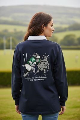 Stampede Ireland |  Long-Sleeved Rugby Shirt | Flockers