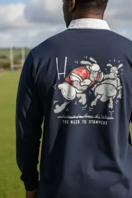 Stampede - Wales | Long-Sleeved Rugby Shirt | Flockers