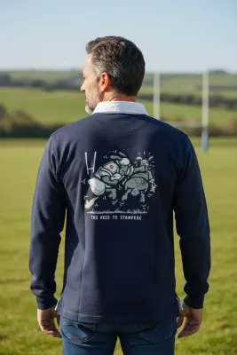 Stampede - England |Long-Sleeved Rugby Shirt | Flockers