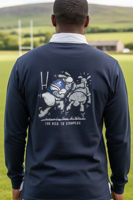 Stampede Scotland | Long-Sleeved Rugby Shirt | Flockers