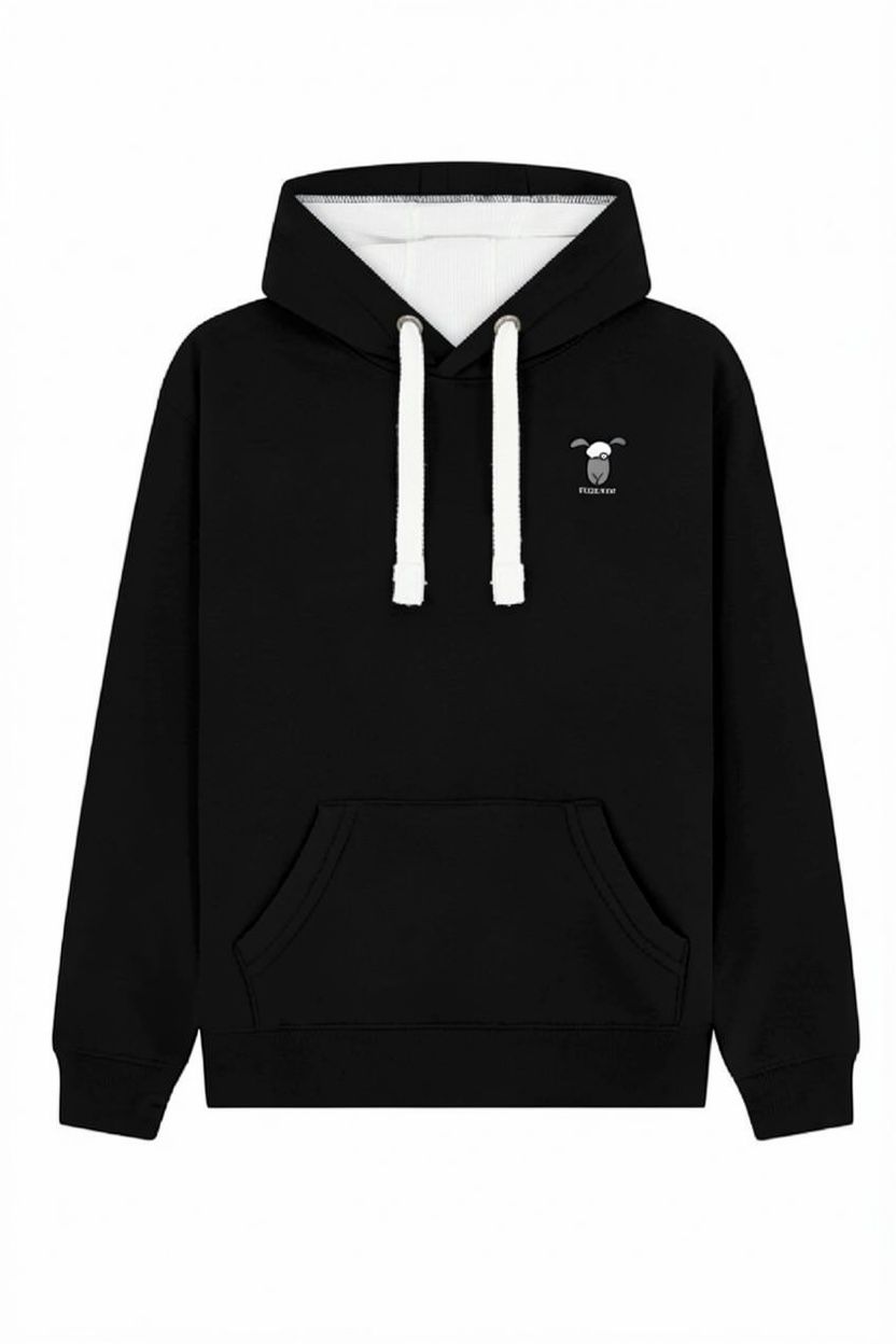 Filthy Flocker| Rugged  Hoodie | Flockers, Colour: Dusty Black, Size: XS