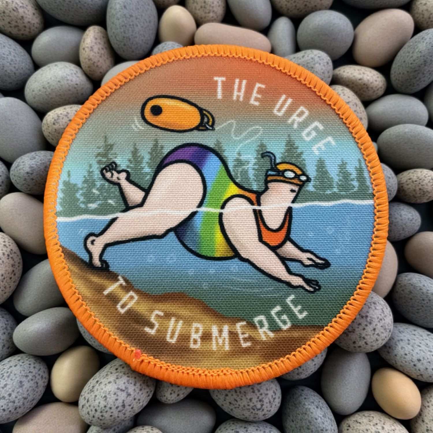 The Urge to Submerge Swim Badge | Wild Swimming Patch | Kimmer