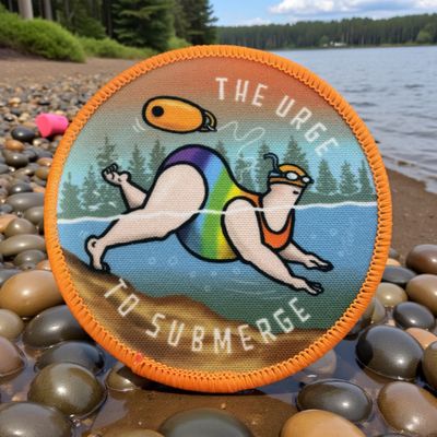 Kimmer Swim Badge | The Urge to  Submerge