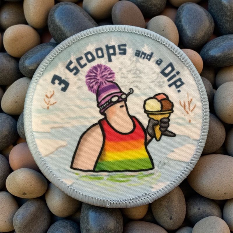 Kimmer Swim Badge | 3 Scoops