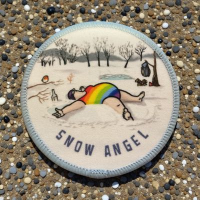 Kimmer Swim Badge | Snow Angel