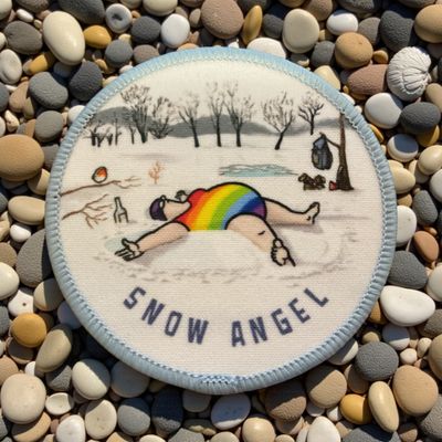 Kimmer Swim Badge | Snow Angel