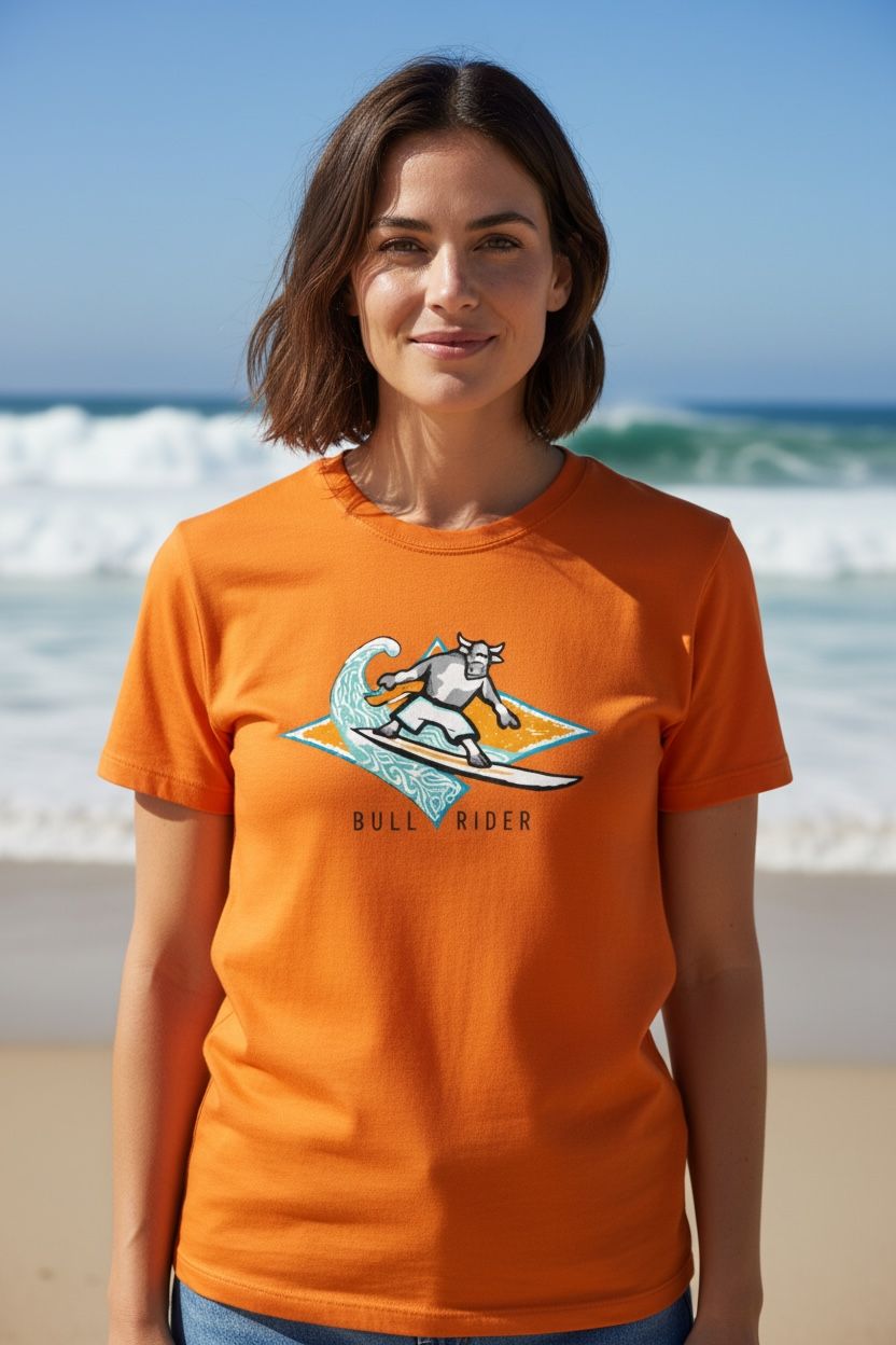 Bull Rider | Funny T-Shirt | Flocker