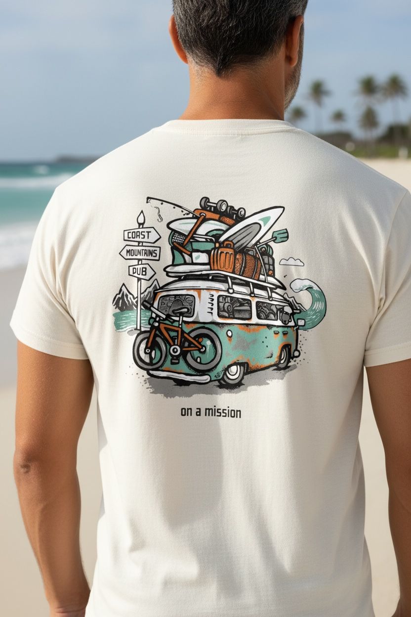 Adventure Awaits | Funny T-Shirt | Baaad  Flocker