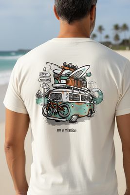 Adventure Awaits | Funny T-Shirt | Baaad  Flocker