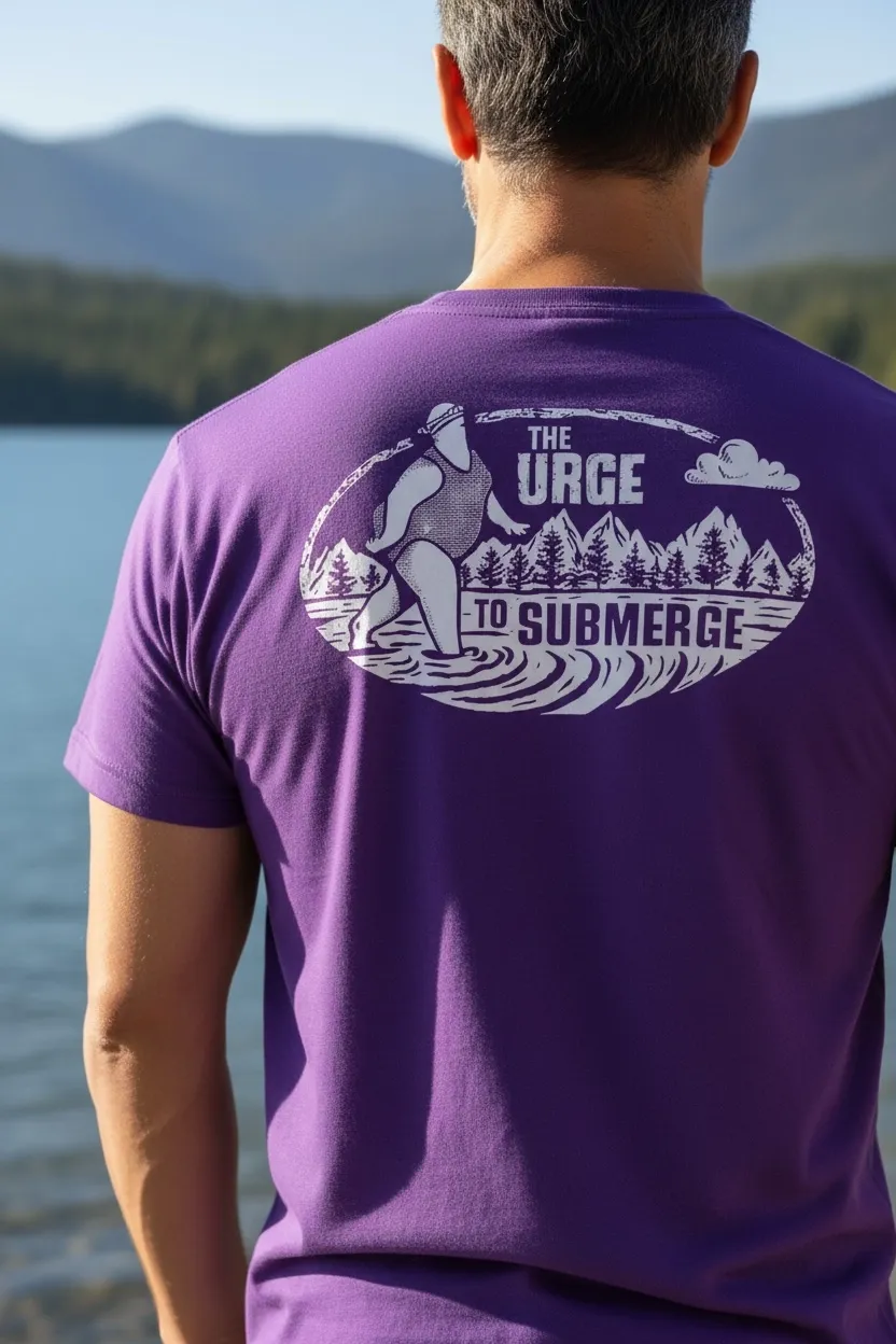The Urge To Submerge | Wild Swimming T-Shirts | Flockers