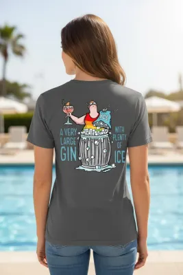 Kimmer T-Shirt | Large Gin &amp; Ice