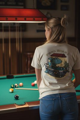 Pool Shark | Retro T-Shirt | Flockers