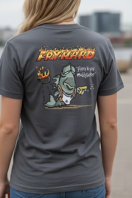 FryHard | Retro T-Shirt | Baaad Flockers